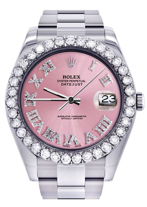 baby pink rolex watch|pink watches price guide.